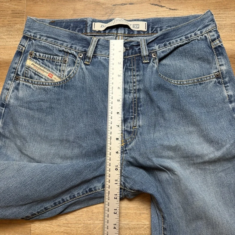 Vintage Diesel Cheyenne Jeans Men 32x34 Blue Straight Leg Made Italy Y2K (Tag34)